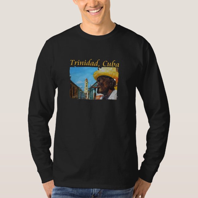 Camiseta Trinidad e Cuba - Charuta Cubana (Frente)