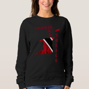 Camiseta Trinidad E Tobago Mapeia Orgulho Trinidadiano Raíz