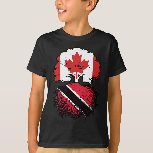 Camiseta Trinidad e Tobago Trinidadiano Canadá (Frente)