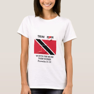 Camiseta TRINIDAD MOM Worth More than Rubies PROVERBS 31