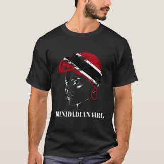 Camiseta Trinidadiana Rapariga Tobagónia Headscarf Trinidad