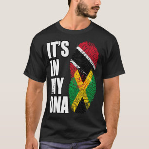 Camiseta Trinidadiano Mais Herança do DNA Mix Jamaicano