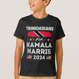 Camiseta Trinidadianos Para Kamala Harris 2024 Trinidad E T