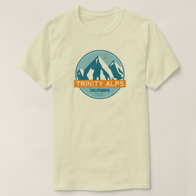 Camiseta Trinity Alps California (Frente do Design)