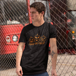 Camiseta Trio da Abóbora: Trick-or-Treat Clássico