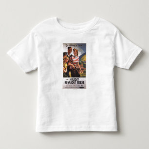 Camiseta Trio da família em economias do Runabout do