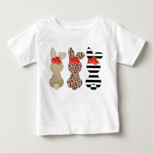 Camiseta Trio de Coelho Páscoa