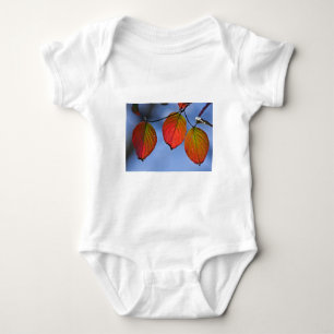 Camiseta Trio de Folhas de outono Iluminadas Coloridas