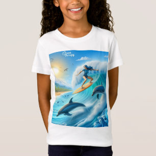 Camiseta Trío de Hermandad Salada Chicas Paseo por la Playa