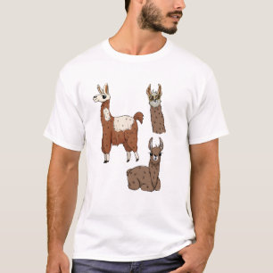 Camiseta Trio de Lhamas Legal