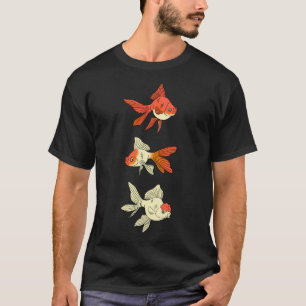 Camiseta Trio de Peixes Dourados