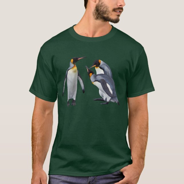 Camiseta Trio de Pinguim (Frente)