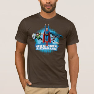 Camiseta Trio de Poder da Liga da Justiça