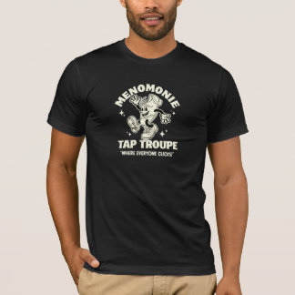 Camiseta Trio de Sapateado de Desenho Animado Logotipo Bran