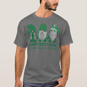 Camiseta Trio Gnomo Encerra A Saúde Mental Do Estigma