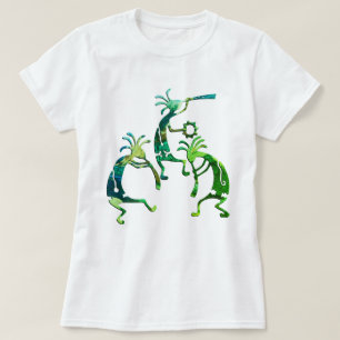 Camiseta Trio músico KOKOPELLI + suas ideias