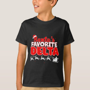 Camiseta Trioridade de Natal Delta Favorita dos papais noei