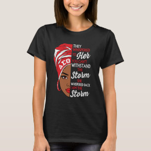 Camiseta Trioridade Delta Sigma Theta, Mês de História Negr