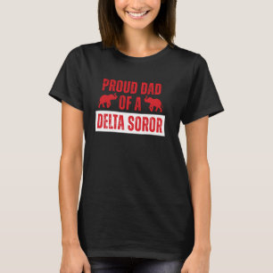 Camiseta Trioridade Delta Sigma Theta, Pai Orgulhoso de um 