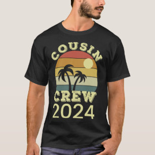 Camiseta Trip da Família Cousin Crew 2024 Summer Beach Vaca