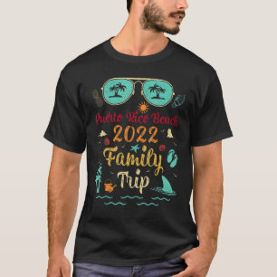 Camiseta Trip da Família de Férias de Verão 2022 San Juan P
