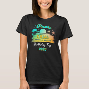 Camiseta Trip da Família Punta Cana 2023 Vacation Summer