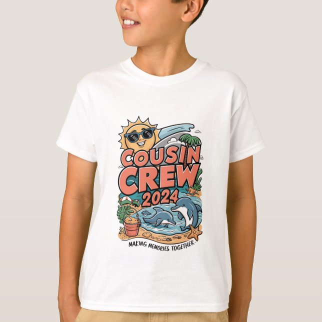 Camiseta Trip da Prima 2024 Summer Vacation Beach Family (Frente)