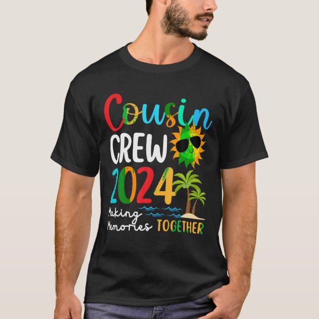 Camiseta Trip da Prima 2024 Summer Vacation Beach Family (Frente)