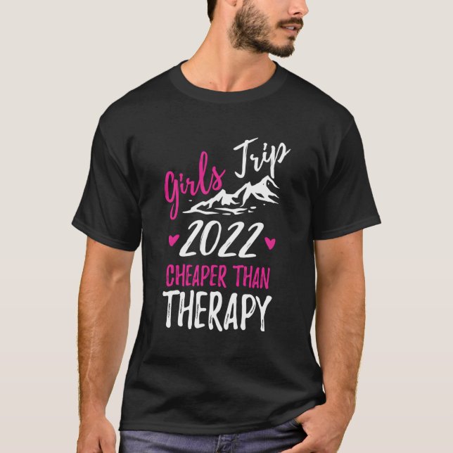 Camiseta Trip Mais Barato Que Uma Terapia 2022 (Frente)