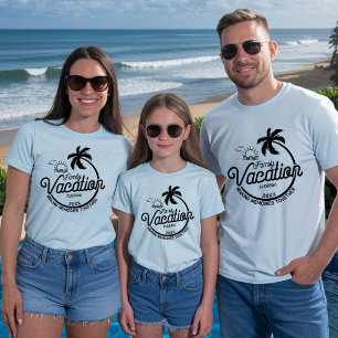 Camiseta Trip Personalizar Férias da Família 2025