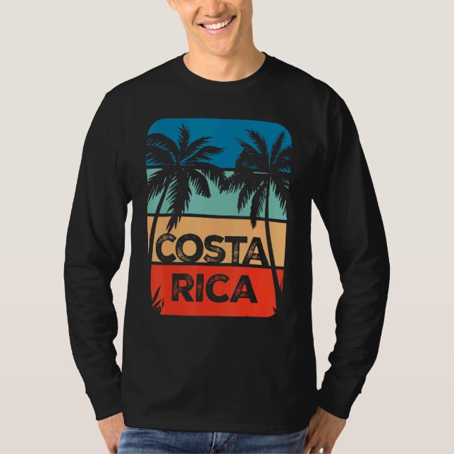 Camiseta Trip. Viagem de Férias do Souvenir na Costa Rica (Frente)