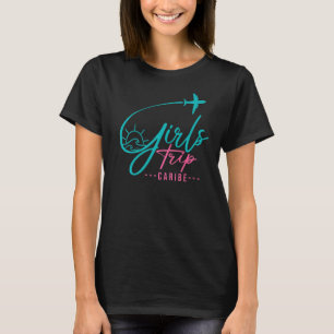 Camiseta Trip. Viagem de Voo Correspondente a Raparigas Car