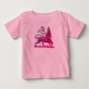 Camiseta Tripa de Judá Baby Rasta Lion Roots