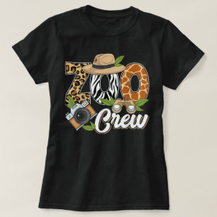Camiseta Tripa Selvagem Selvagem de Animais Safari de Zoo C
