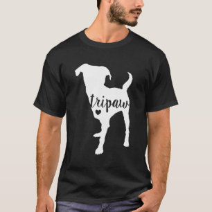 Camiseta Tripak Dog Três Pernas Cachorro Tripa Mamãe Tripé
