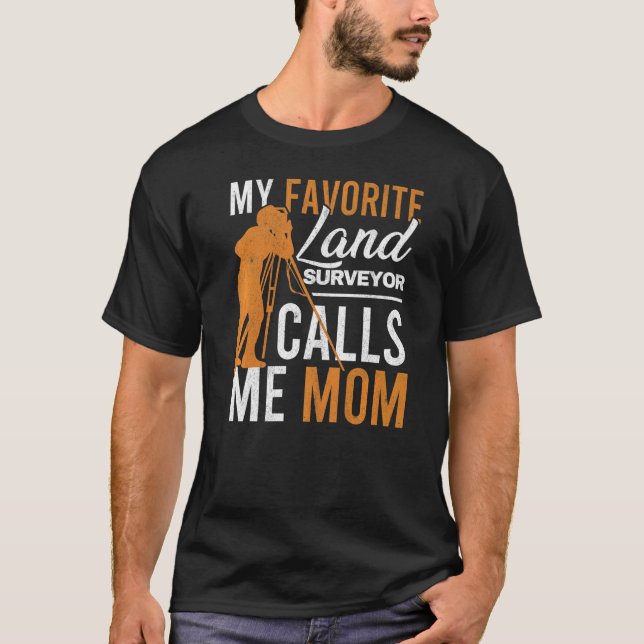 Camiseta Tripé Land Levando Mãe Engenheiro De Terra (Frente)