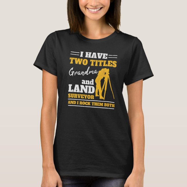 Camiseta Tripé Land Levantando Avó Avó E Terra (Frente)