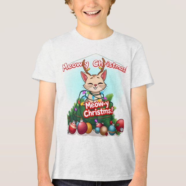 Camiseta Tripla Bella+Canvas Juventude (Frente)