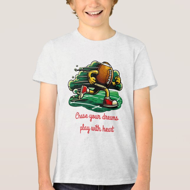 Camiseta Tripla Bella+Canvas Juventude (Frente)