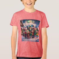 Camiseta Tripla Bella+Canvas Juventude