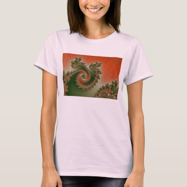 Camiseta Tripla de Pimento Olive (Frente)