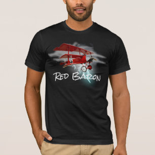 Camiseta Triplane do Fokker do Baron vermelho
