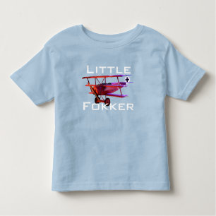 Camiseta Triplane Engraçado "Pequeno Fokker"