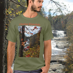 Camiseta Triple Falls Montanhas Blue Ridge Fotográfico