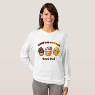 Camiseta Triple os Cupcakes, Triple Divertido!