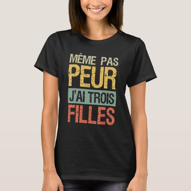 Camiseta Triplets & Três Garotas Mãe (Frente)