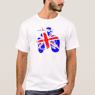 Camiseta Triplicar-se incomodado da velocidade