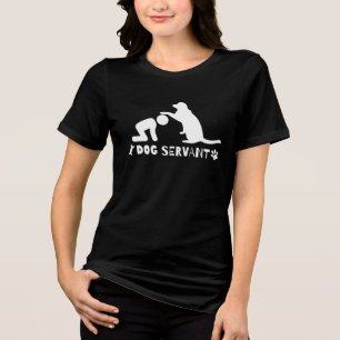 Camiseta Tríplice para Servidores de Cachorro para