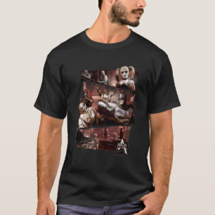 Camiseta Triplo de Caracteres da Cidade de Arkham