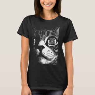 Camiseta Trippy Cat Pastel Gótico Gótico Grunge Alt Punk We